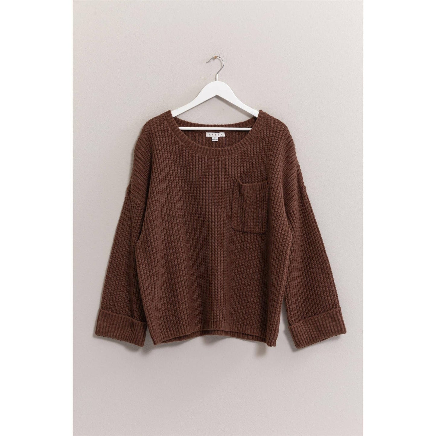 Espresso Oversized Sweater