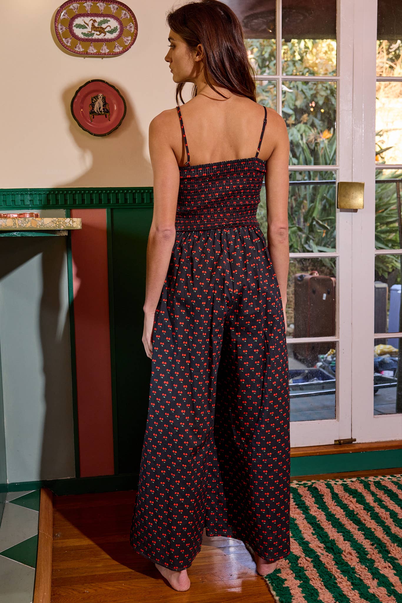 Rosie  SmockedJumpsuit