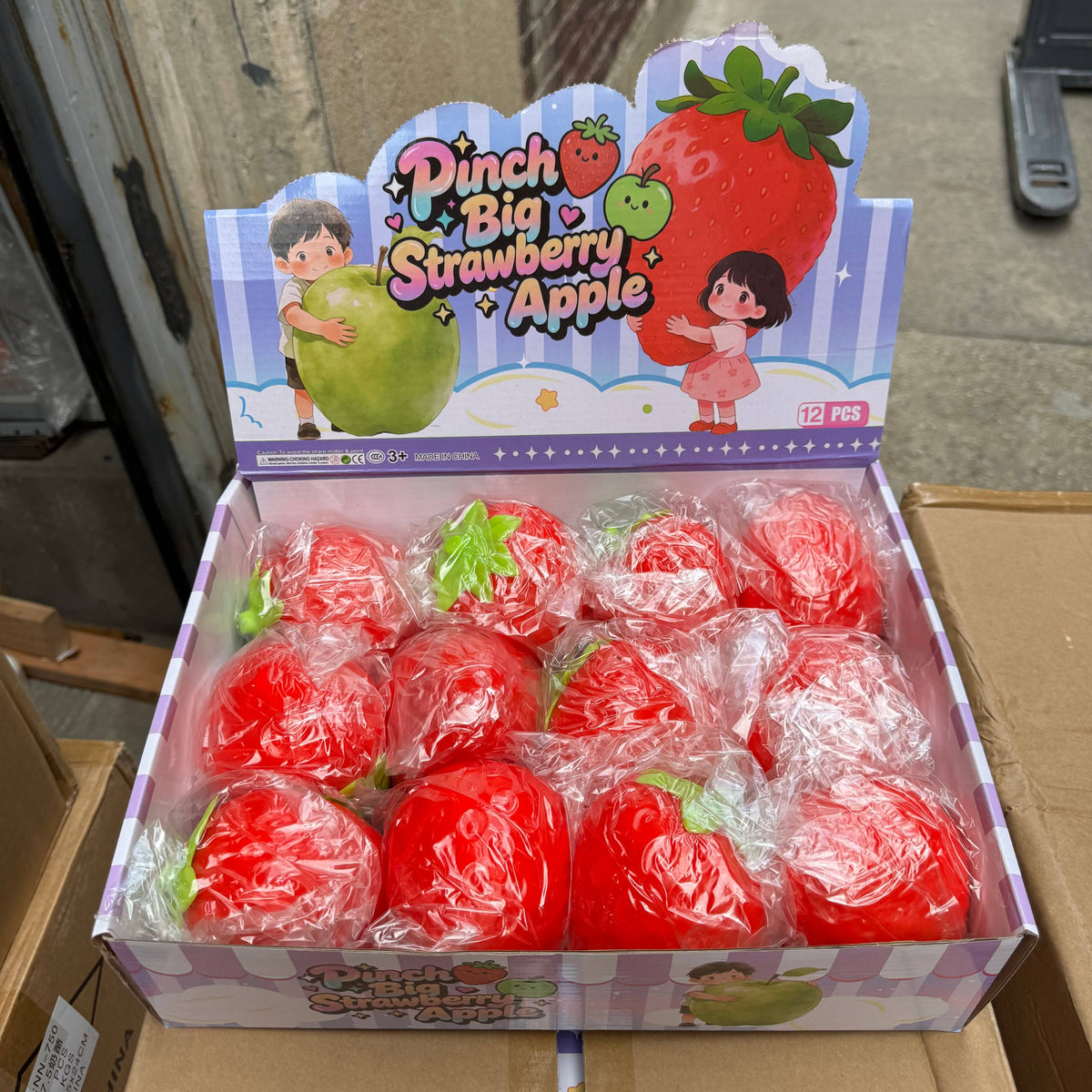 Squishy Large Strawberry Dough Ball