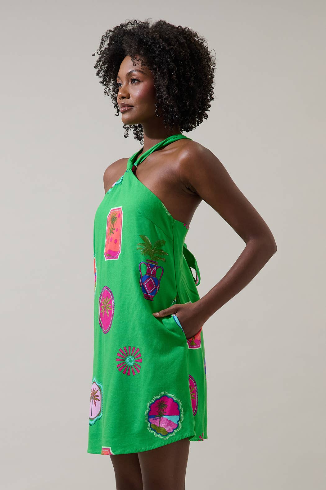 Trinie Halter Dress