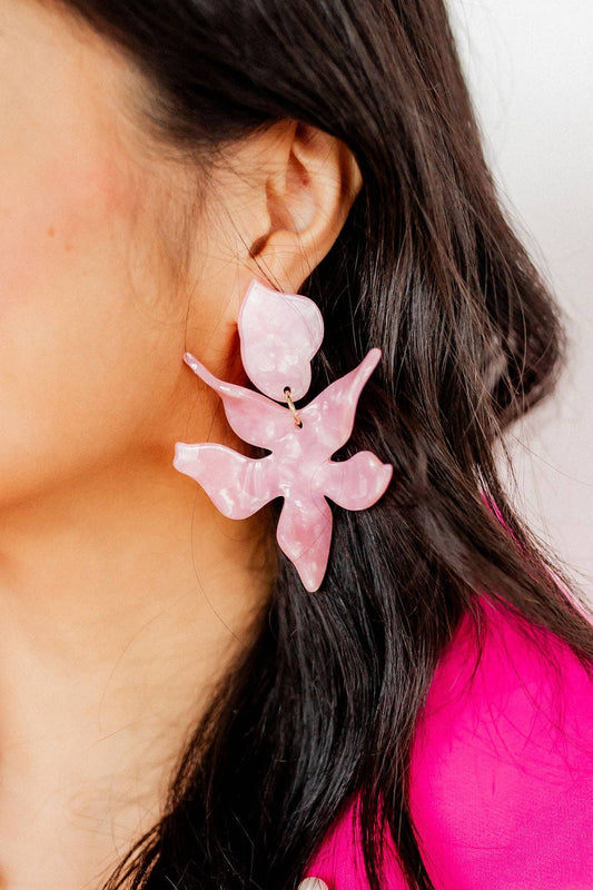 Flora - Ballet Slipper Earrings