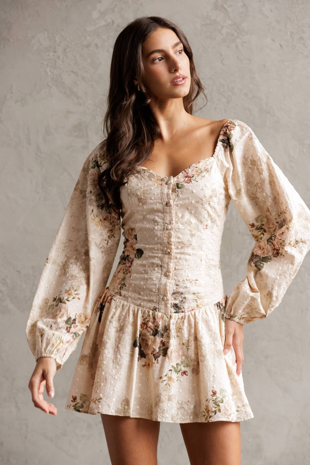 Janice Floral Romper