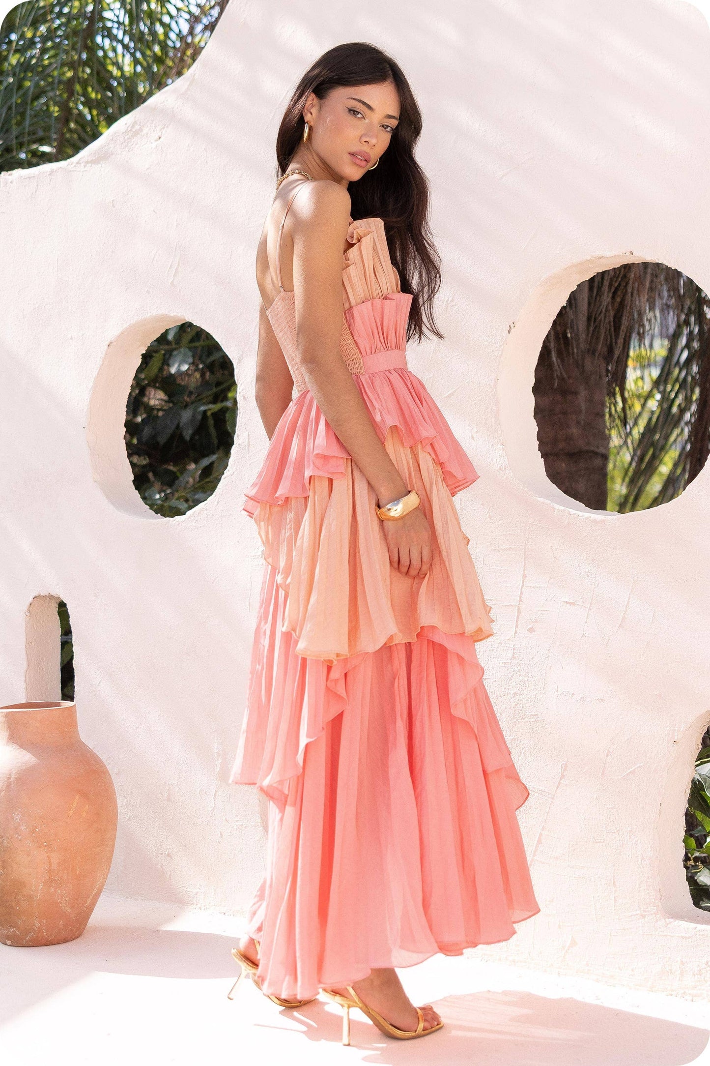Coral Fantasy Dress