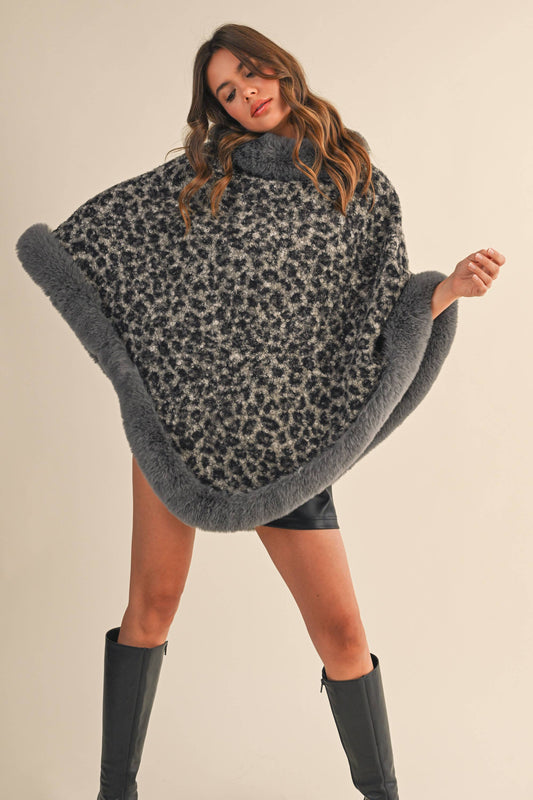 Wild About You Fur Poncho