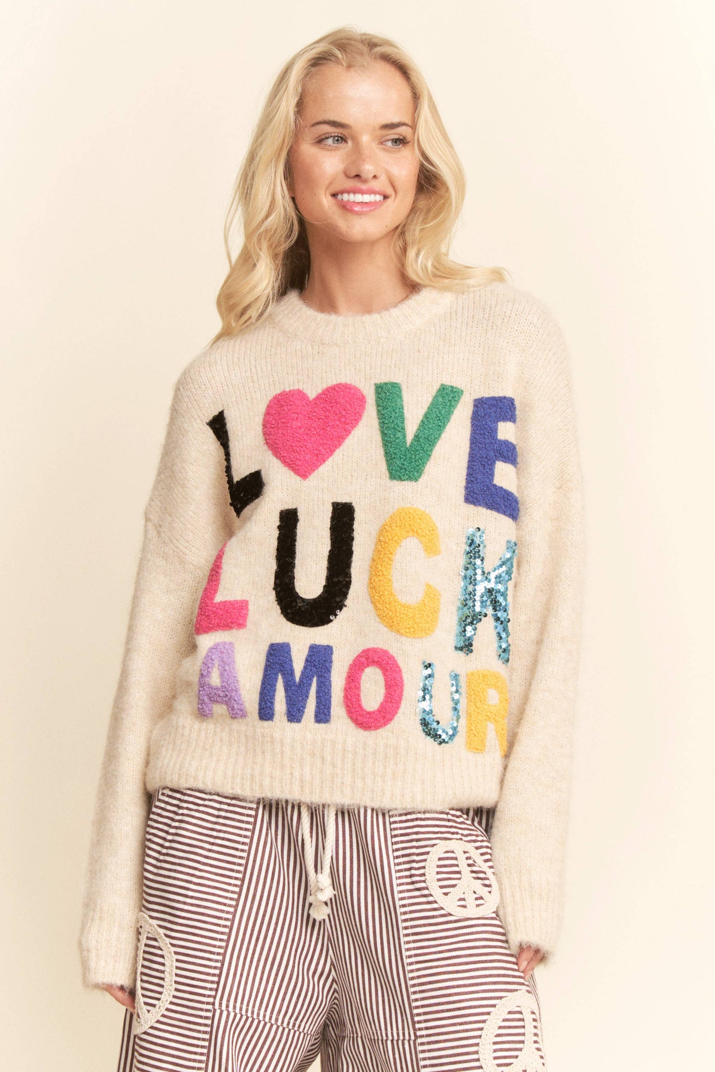 Love Luck Amour Sweater
