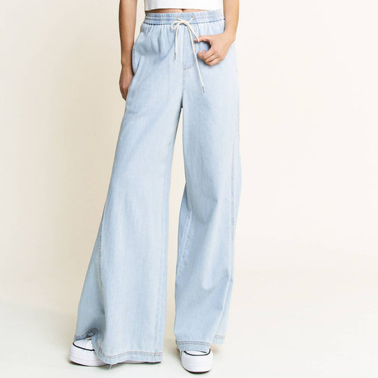 Ultra Soft Wide Leg Jeans