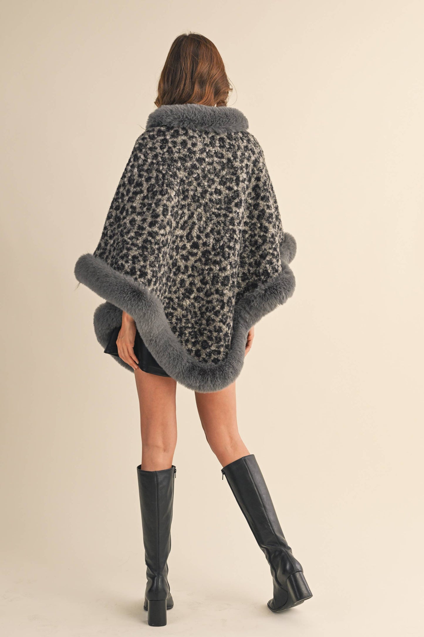 Wild About You Fur Poncho