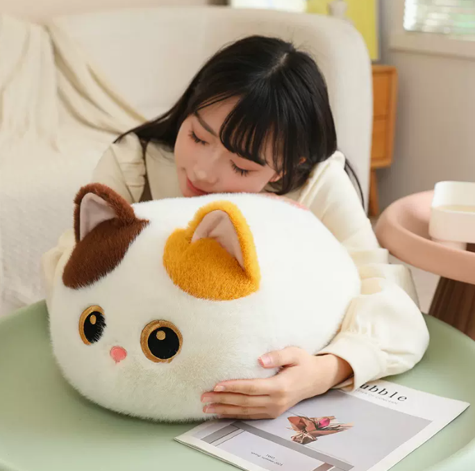 18" Bread Cat Plush Pillow