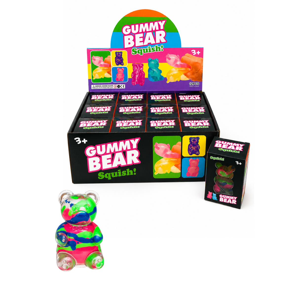 Swirl Gummy Bear Squishy