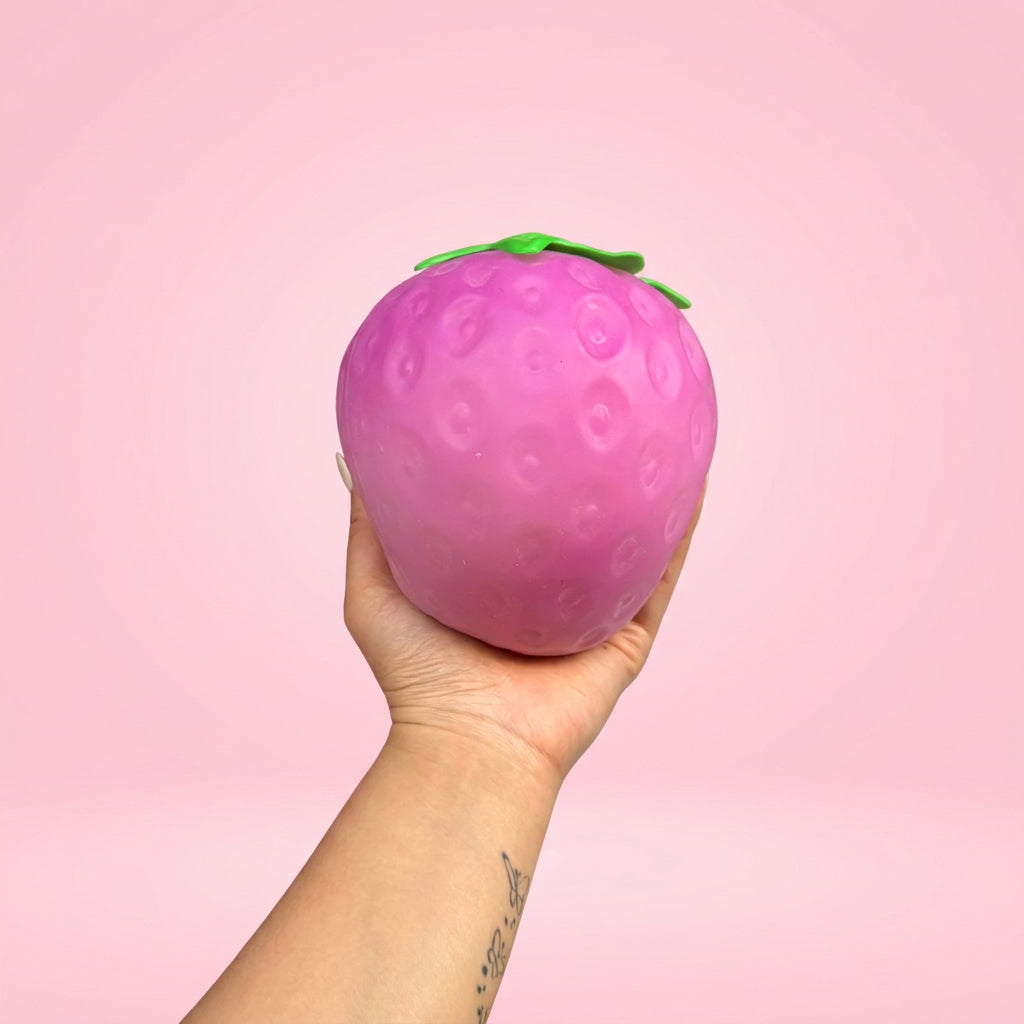 UV Sunlight JUMBO Strawberry Squishy
