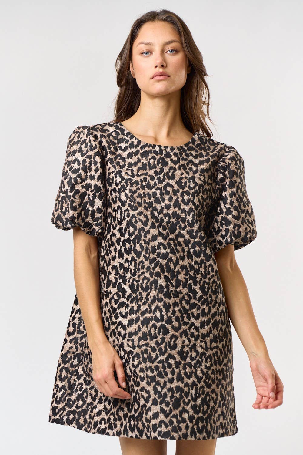 Libby Leopard Dress