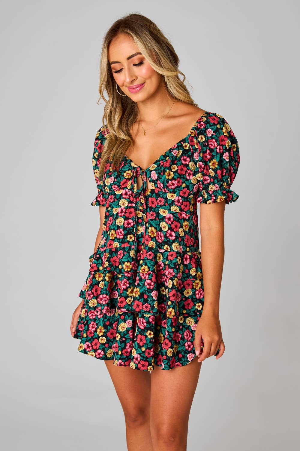 Tammy Botanical Dress