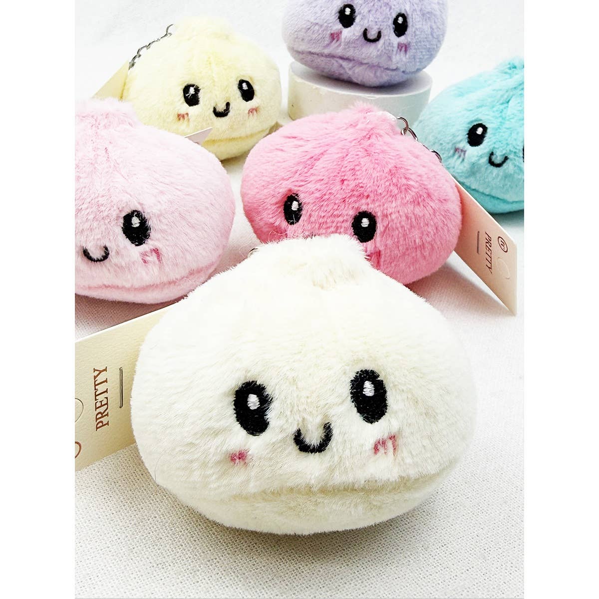 Adorable Dumpling Keychain