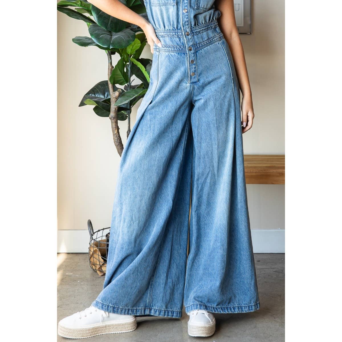 Jodie Denim Jumpsuit