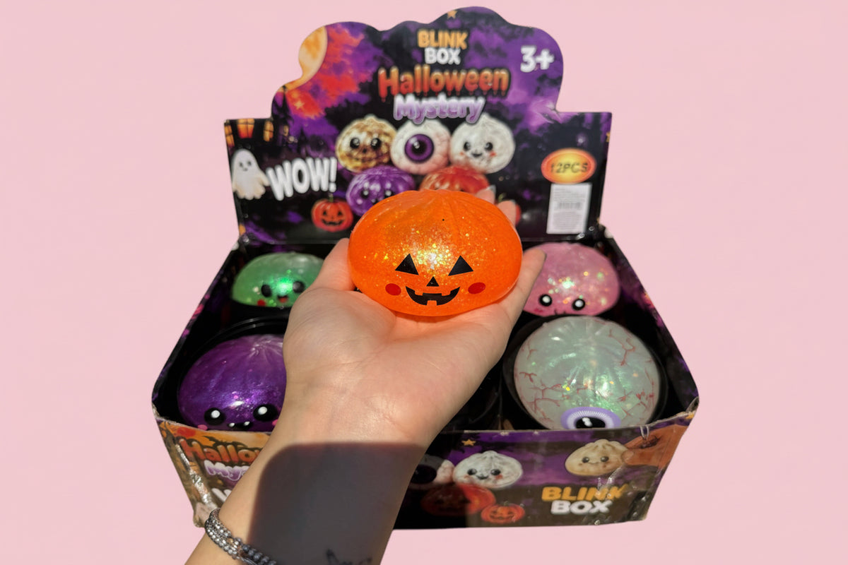 Halloween Gel Glitter Dumpling Squishy