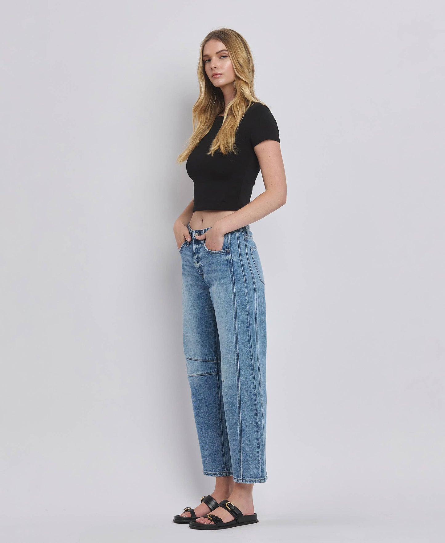 Katie Barrel Jeans