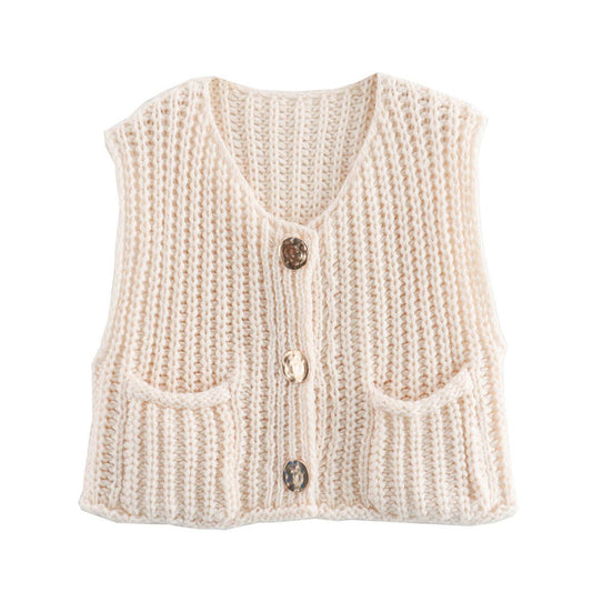 Cecily Sweater Cardigan- Cream