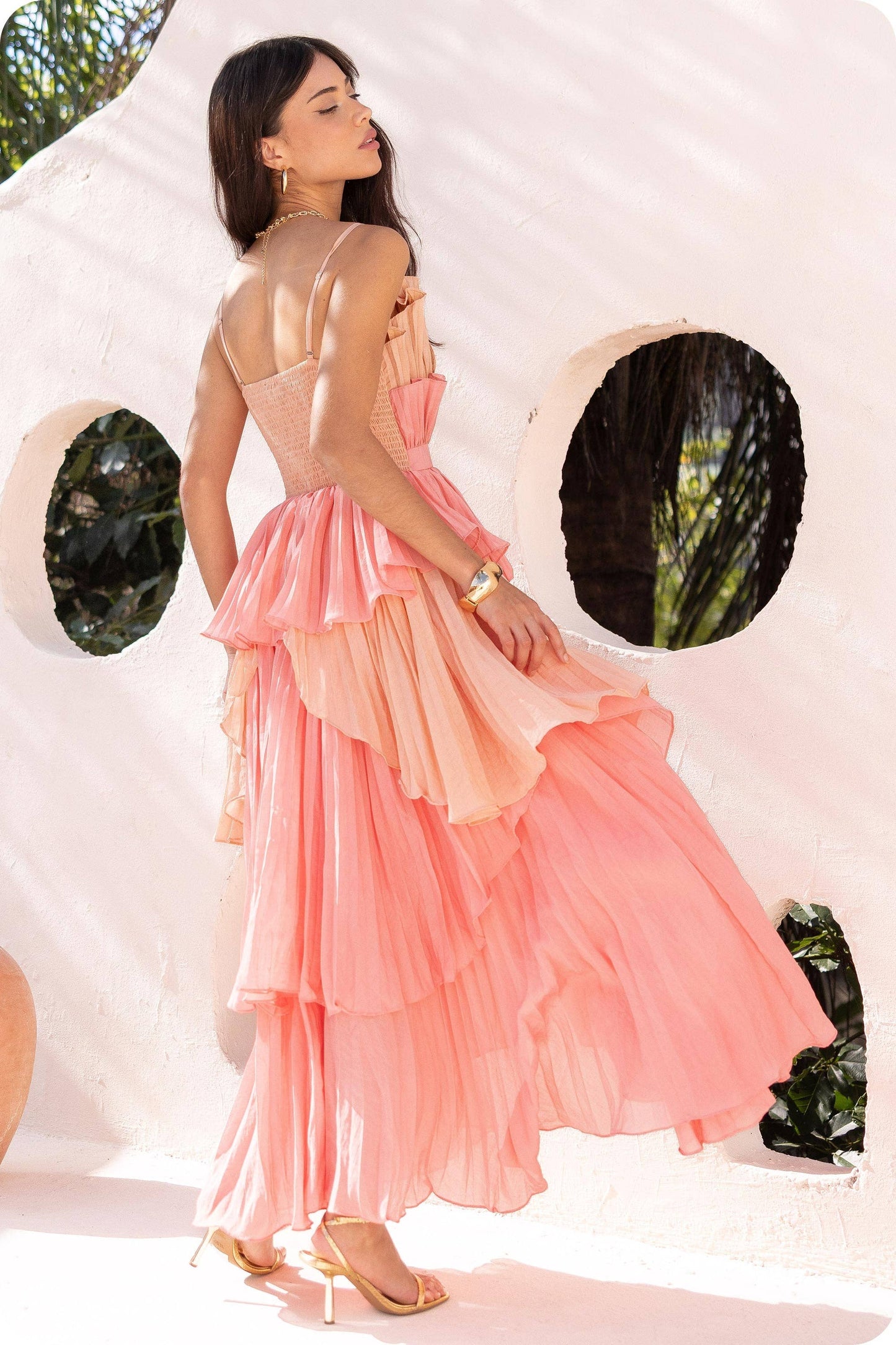 Coral Fantasy Dress
