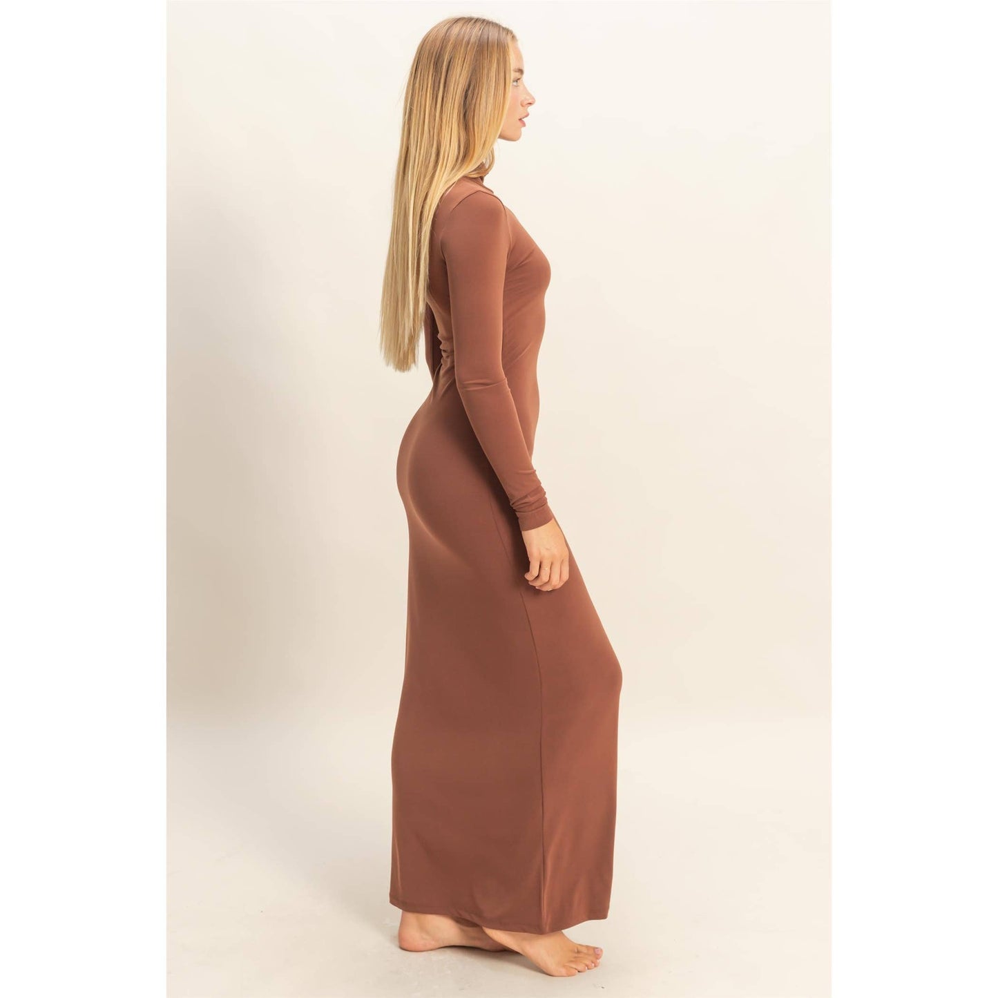 Brittany Dress- Chestnut