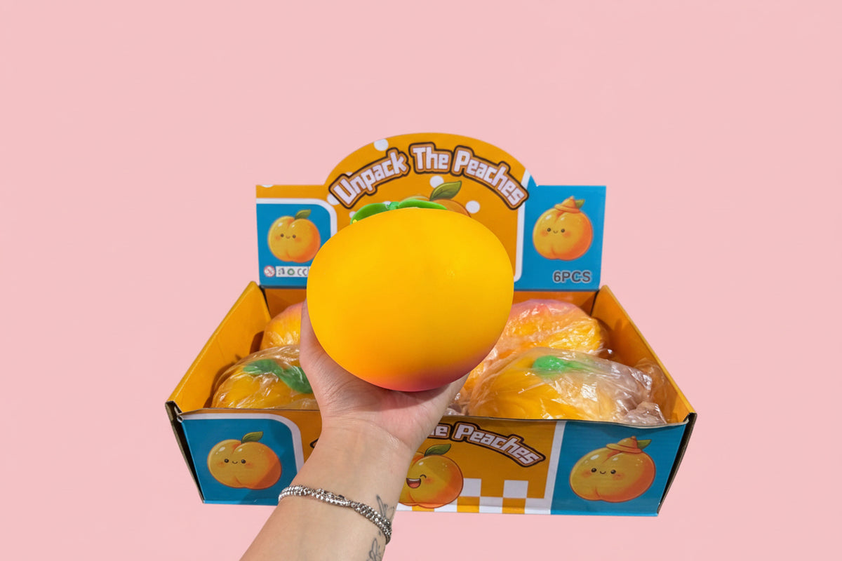 Jumbo Peach Squishy