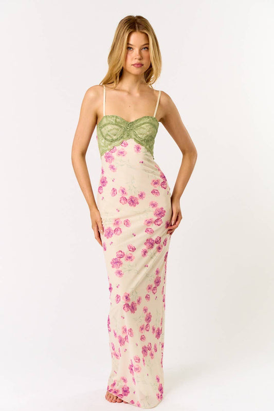 Melody Lace Mesh Dress