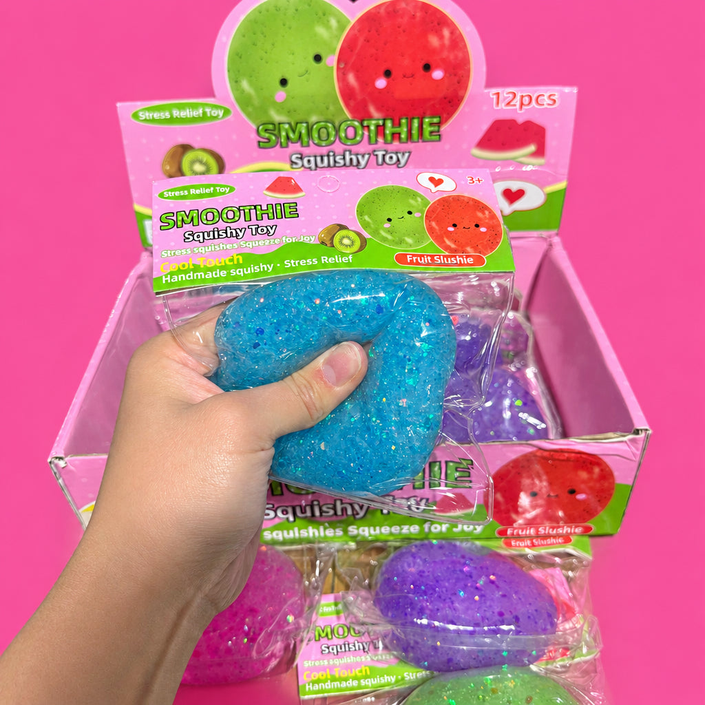 Glitter Icy Slushy Ball Squishy