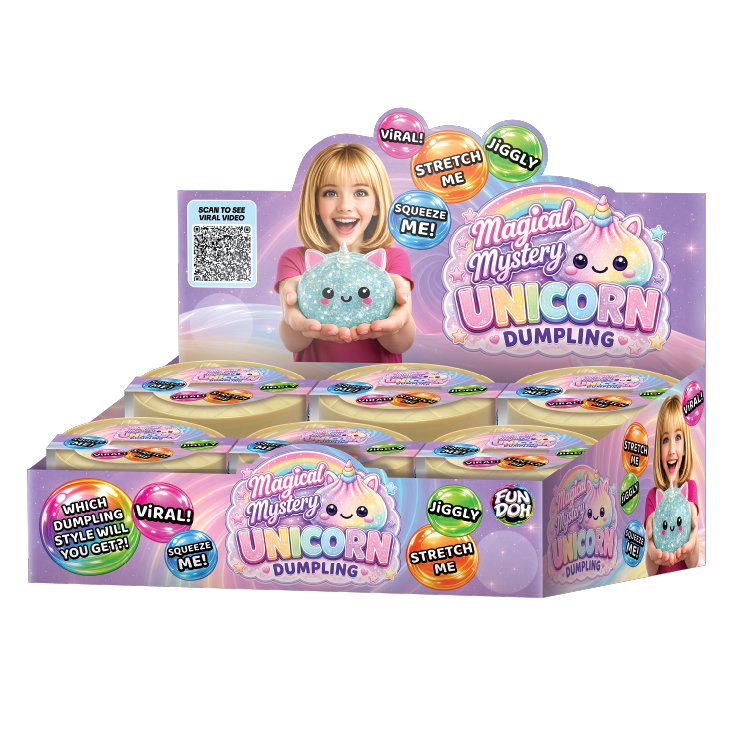 Fun Doh Unicorn Mystery Dumpling Squishy