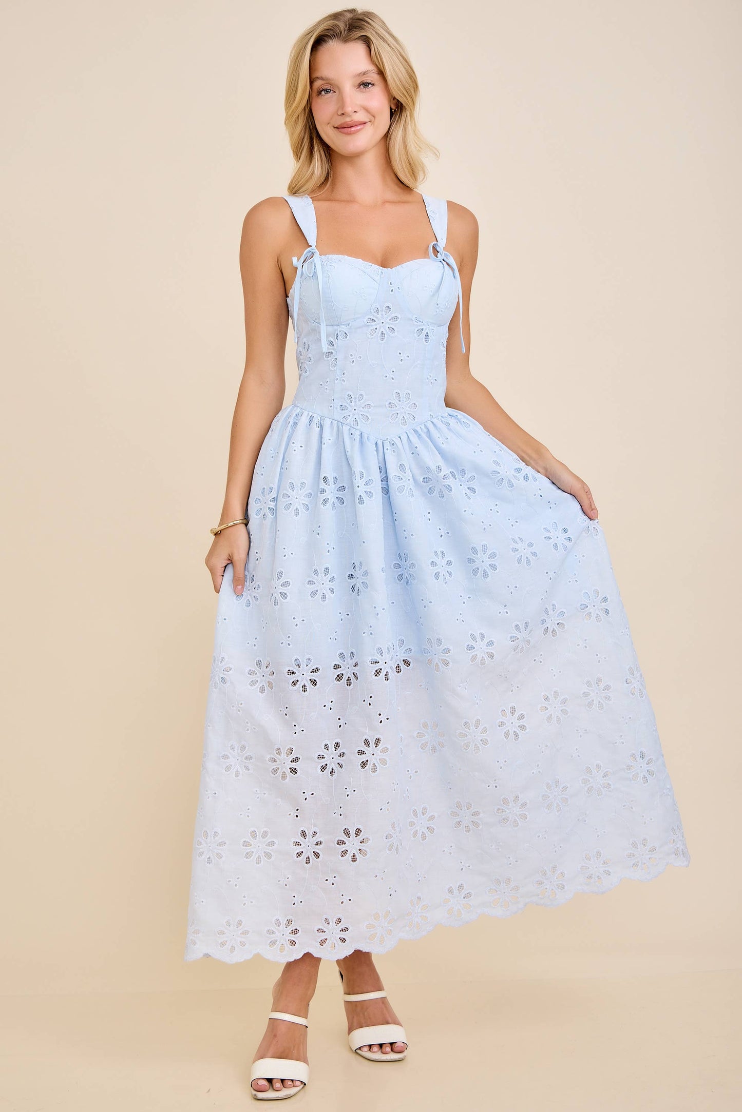 Betty Eyelet Dress