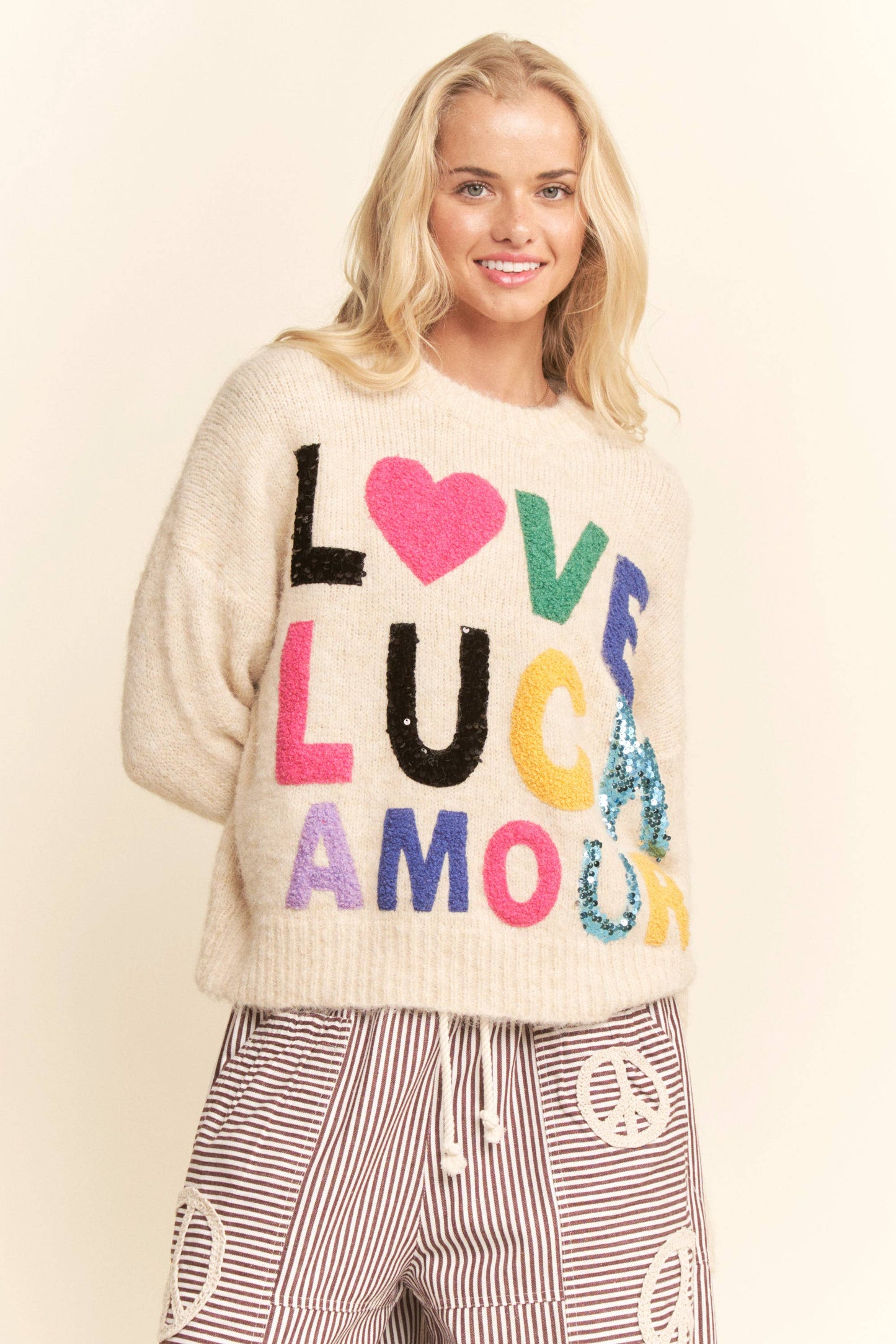 Love Luck Amour Sweater