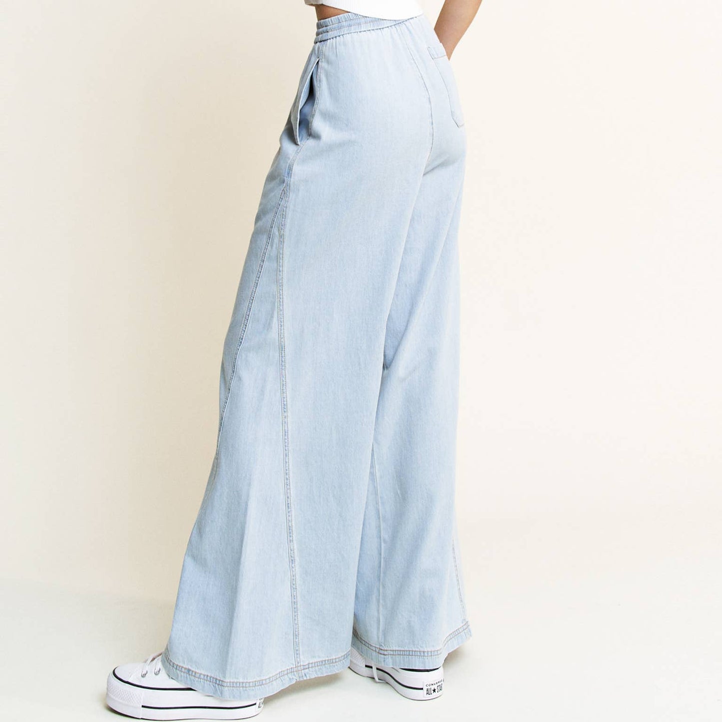Ultra Soft Wide Leg Jeans