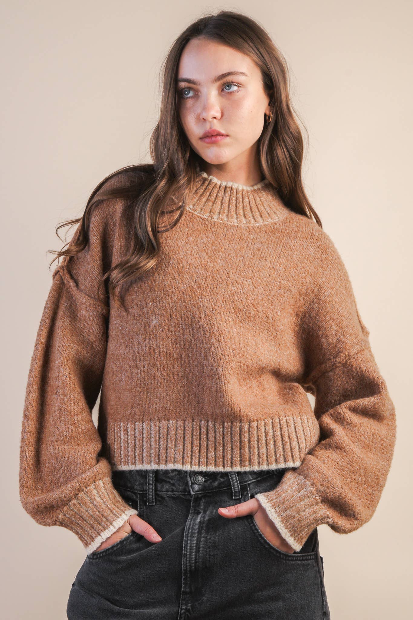 Nanette Sweater- Sky