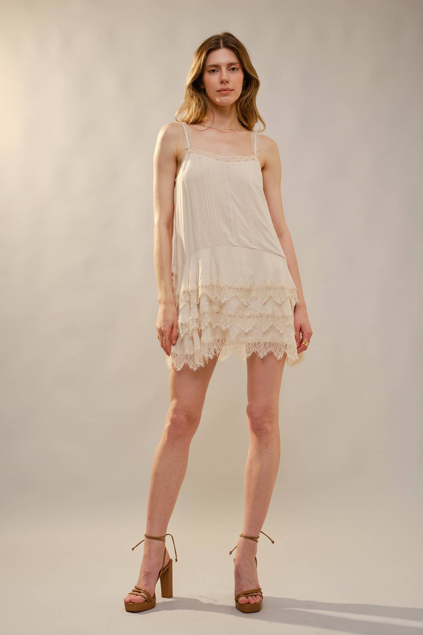 Portia Lace Slip Dress