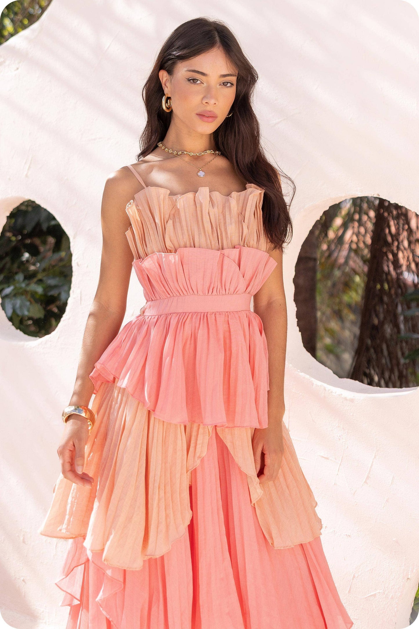 Coral Fantasy Dress