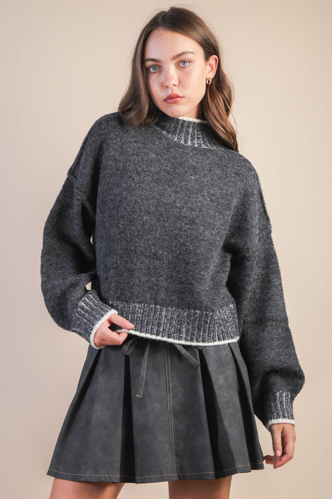 Nanette Sweater- Sky
