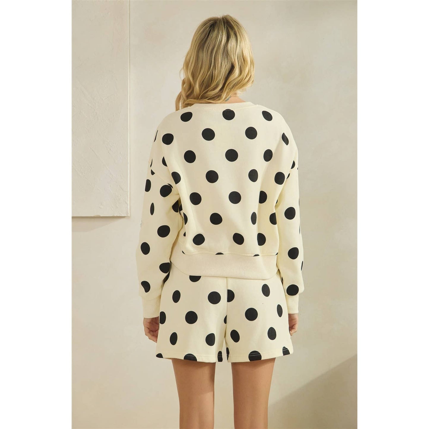 Polka Dot Set- Black