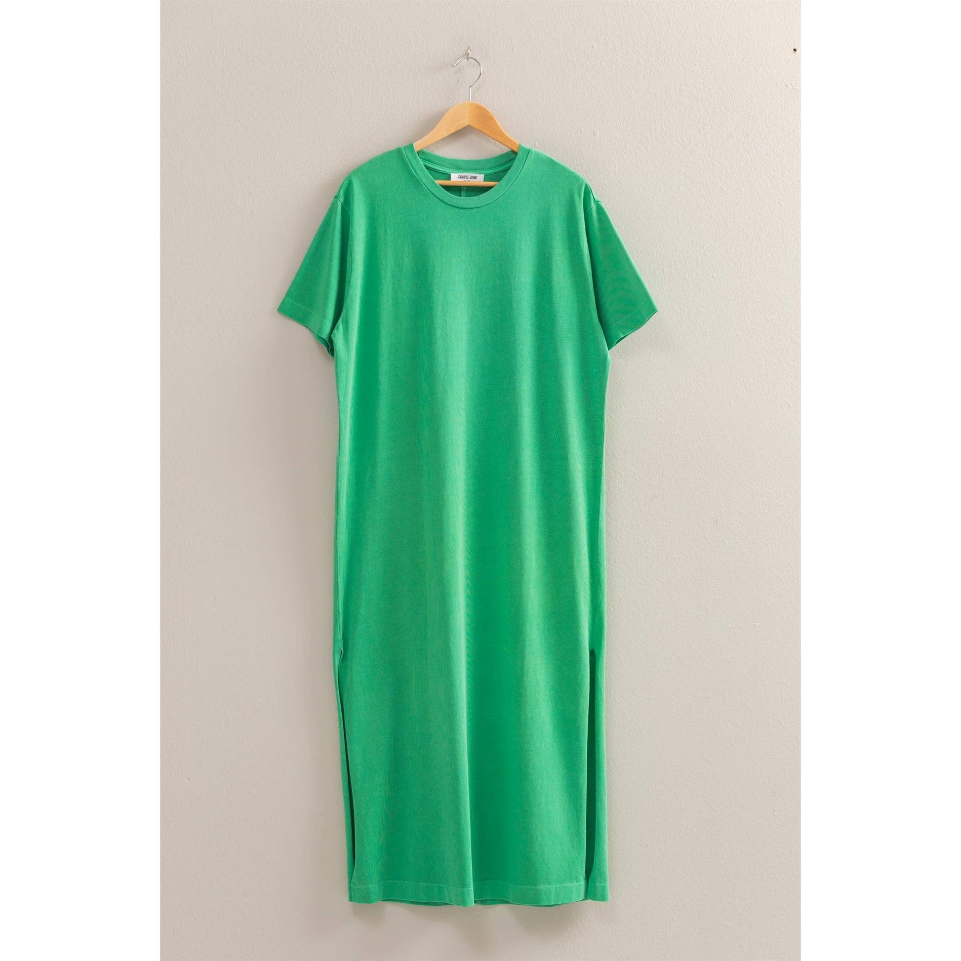 Kylie Short Sleeve T-Shirt Dress- Kelly Gilded Swan Boutique Kylie Short Sleeve T-Shirt Dress- Kelly Gilded Swan Boutique