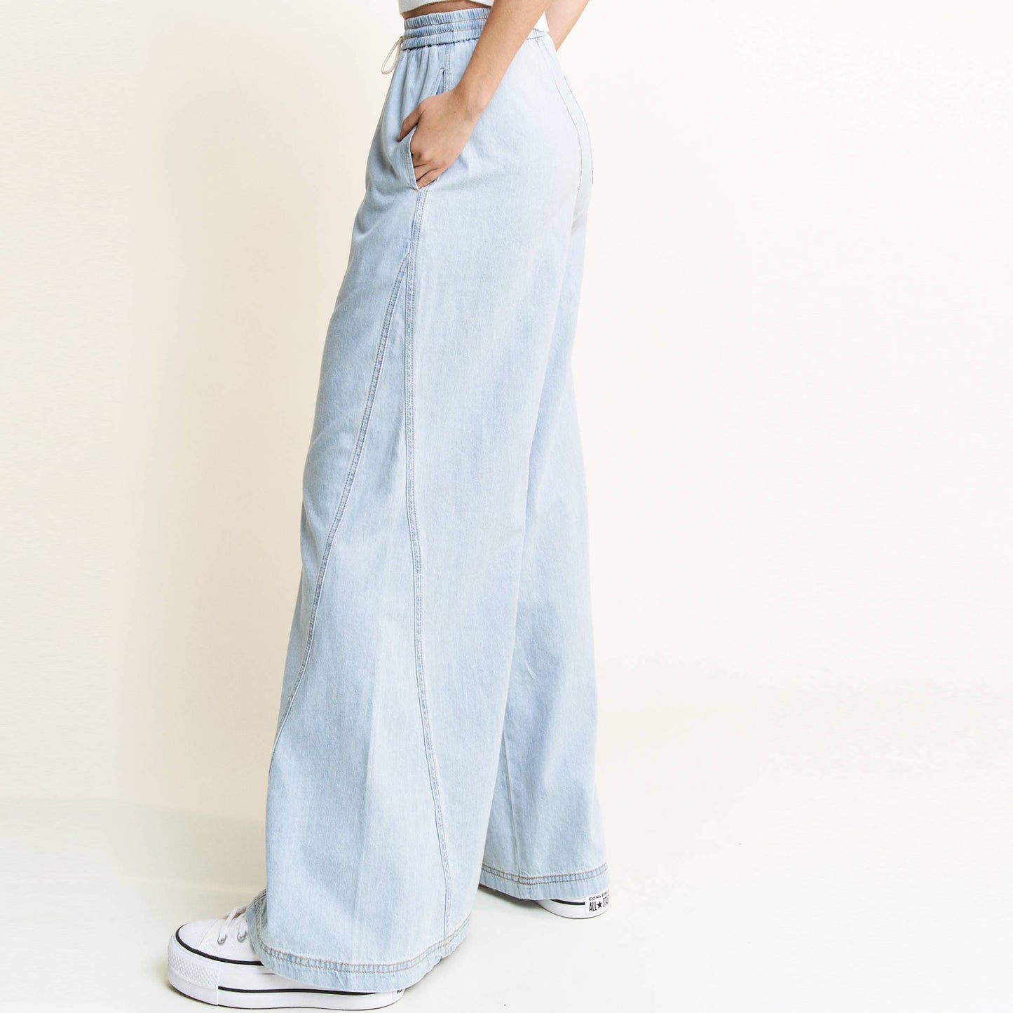 Ultra Soft Wide Leg Jeans