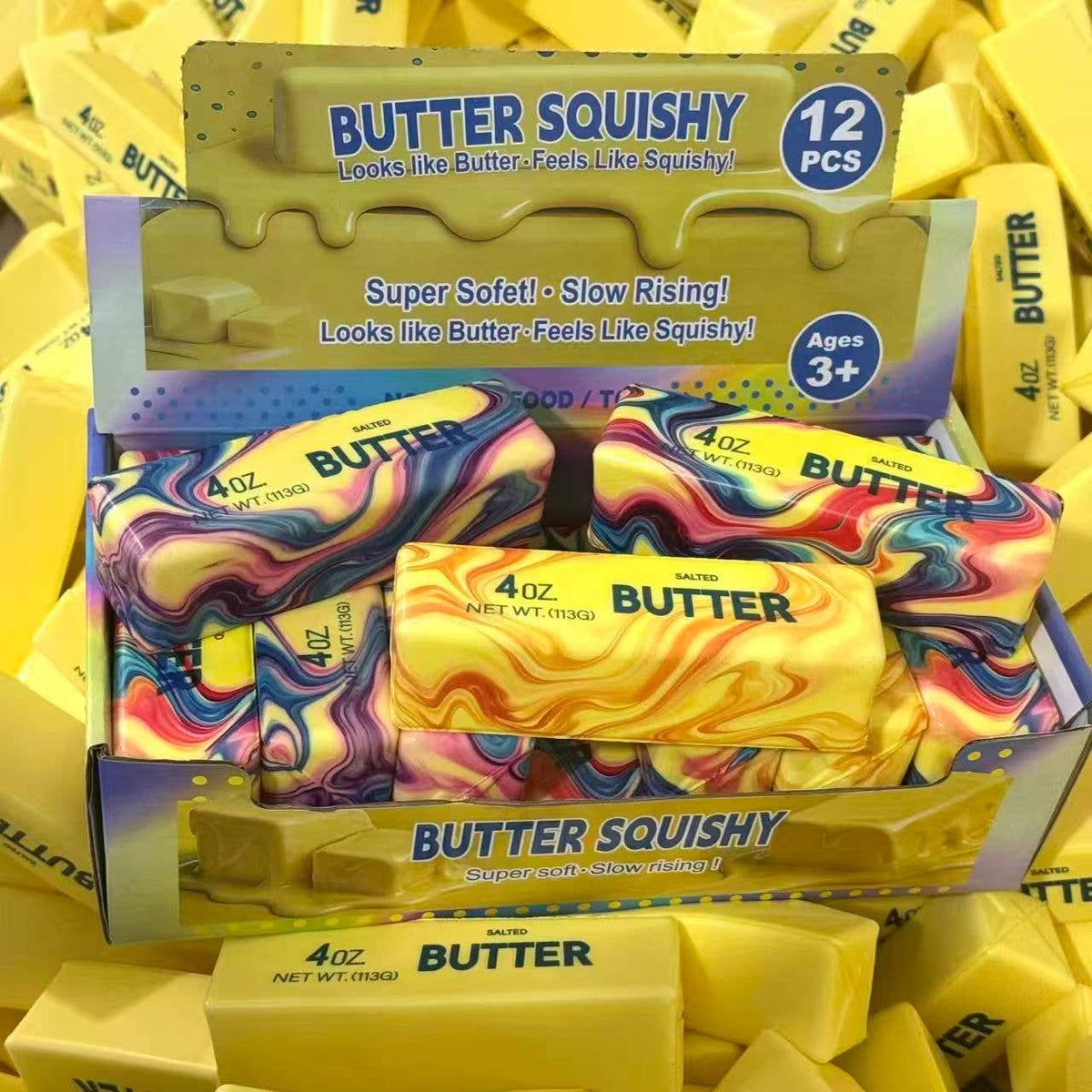 Tie Dye Butter Squishy