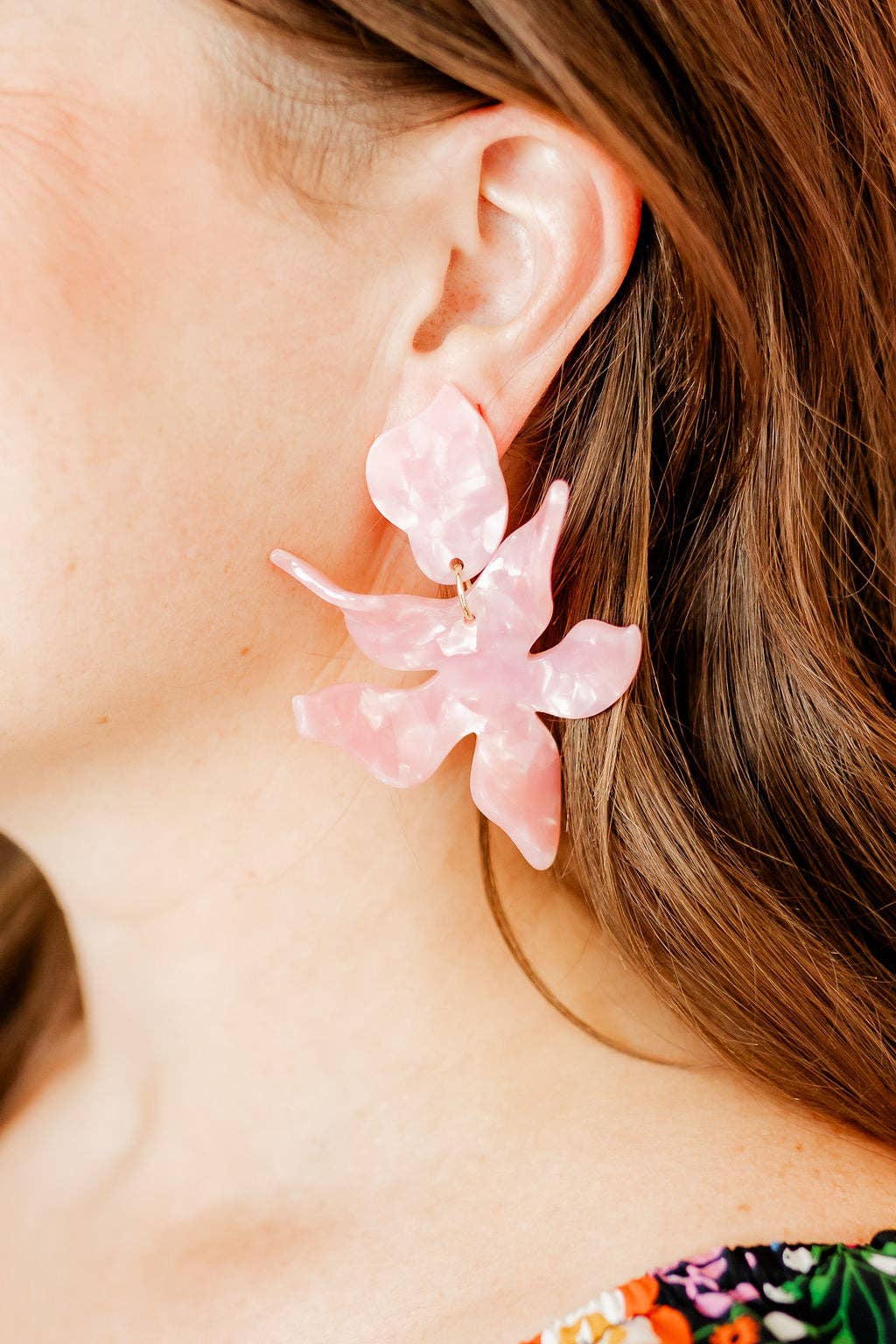 Flora - Ballet Slipper Earrings