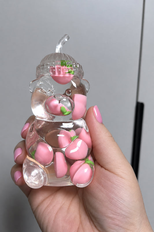 Vaseline Bear Squishy Toy - Coconut Oil Fruit Filled