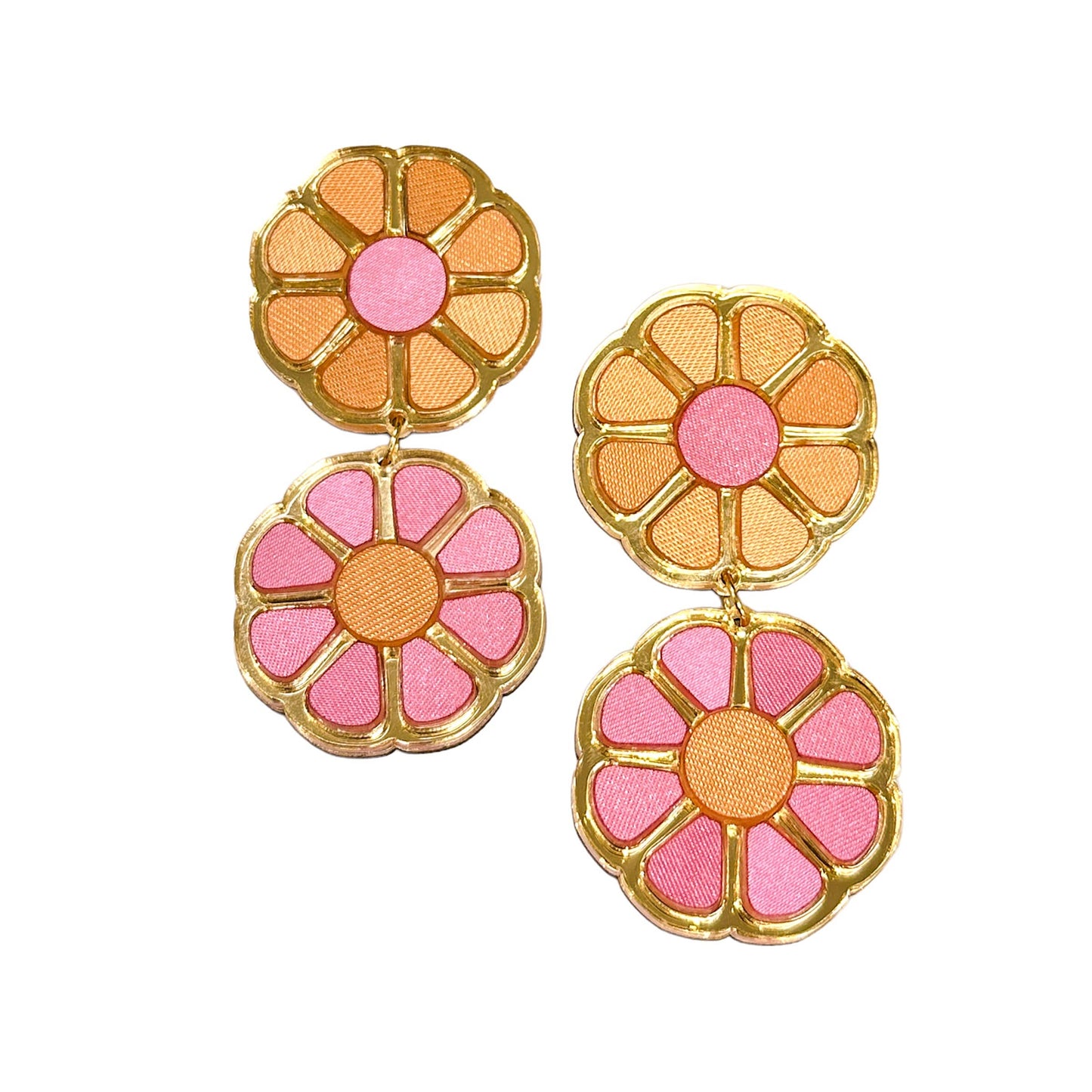 Flower Power Earrings- Mango